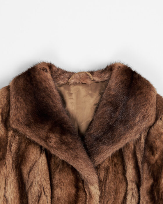 Винтажная шуба из норки — фото 4