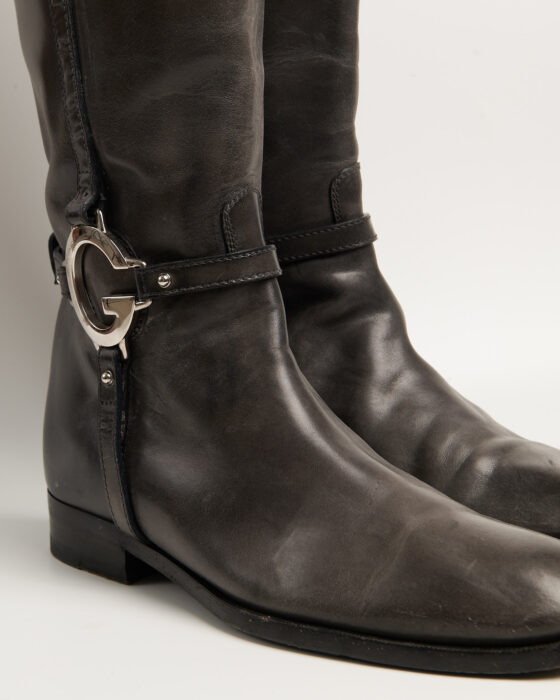 Винтажные сапоги Gucci Gucci — фото 2