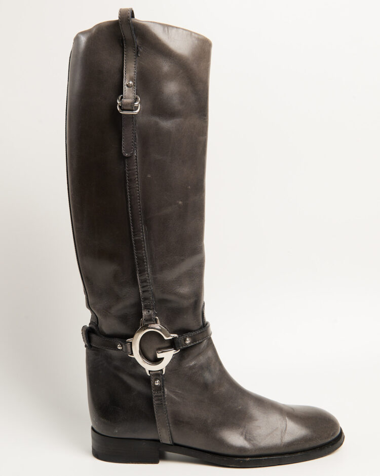 Винтажные сапоги Gucci