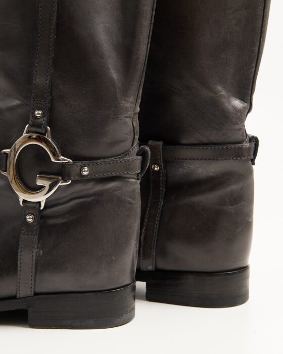 Винтажные сапоги Gucci Gucci — фото 6