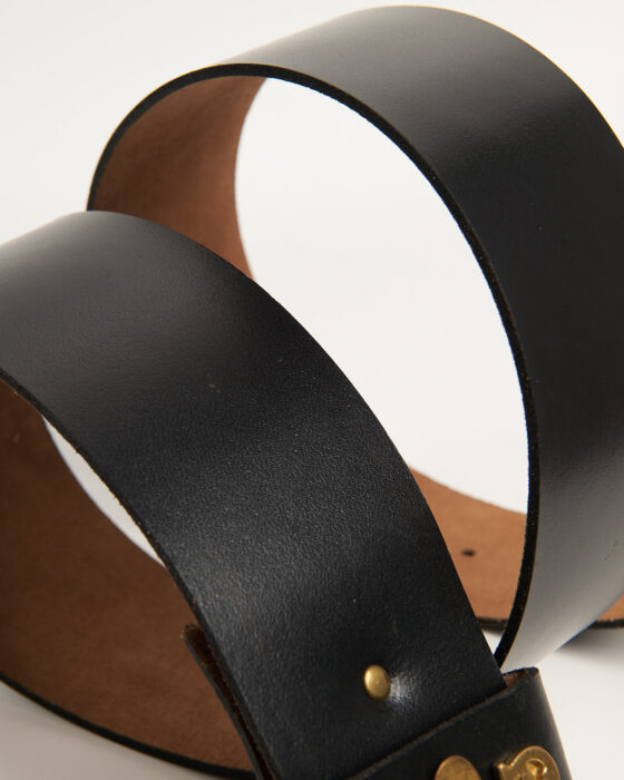 Винтажный ремень из кожи — фото 5