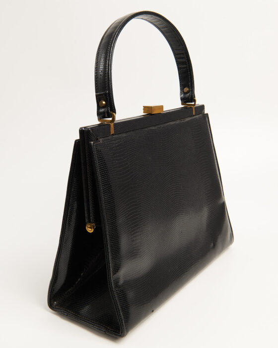 Винтажная сумка из натуральной кожи — фото 4