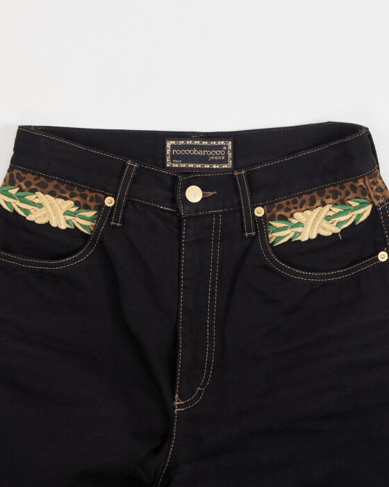 Винтажные джинсы Roccobarocco Roccobarocco — фото 7
