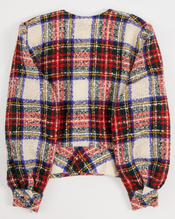 Винтажный твидовый жакет — фото 2