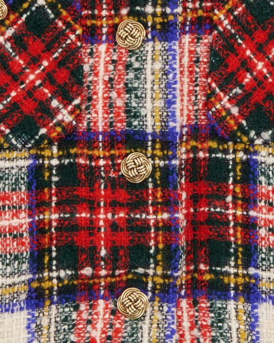 Винтажный твидовый жакет — фото 4