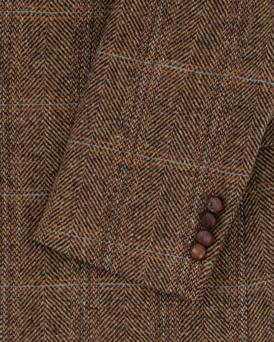 Твидовый пиджак из шерсти Harris Tweed Mario Barutti — фото 5