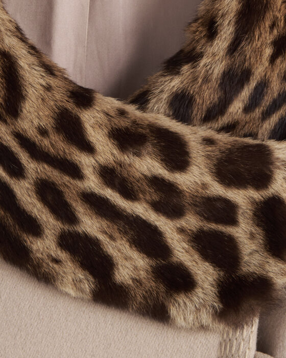 Пальто с леопардовым воротником Gerlach Gerlach — фото 6