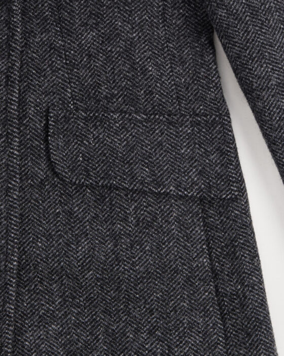 Двубортное женское пальто  Made in USA. Elegant fashion — фото 4