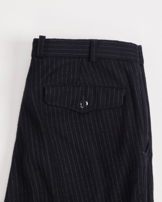 Костюм в полоску из шерсти — фото 10