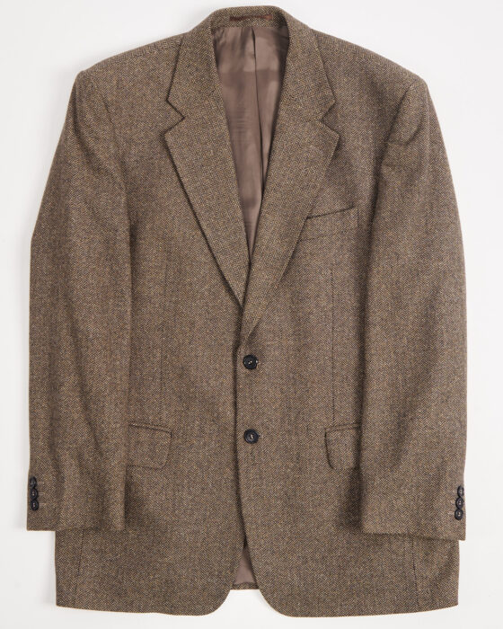 Твидовый пиджак made in Italy