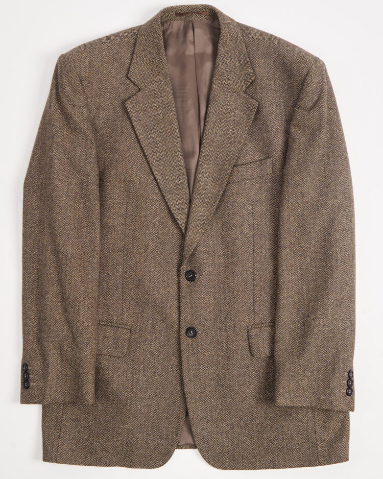 Твидовый пиджак made in Italy