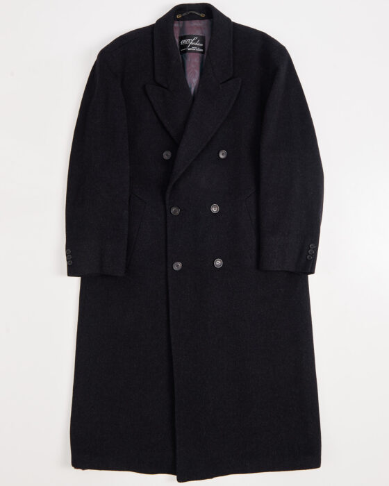 Винтажное двубортное пальто