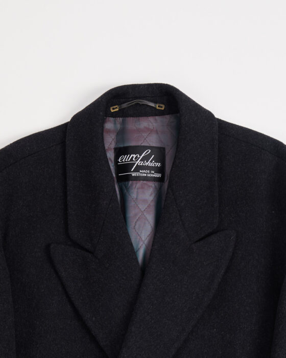 Винтажное двубортное пальто — фото 2