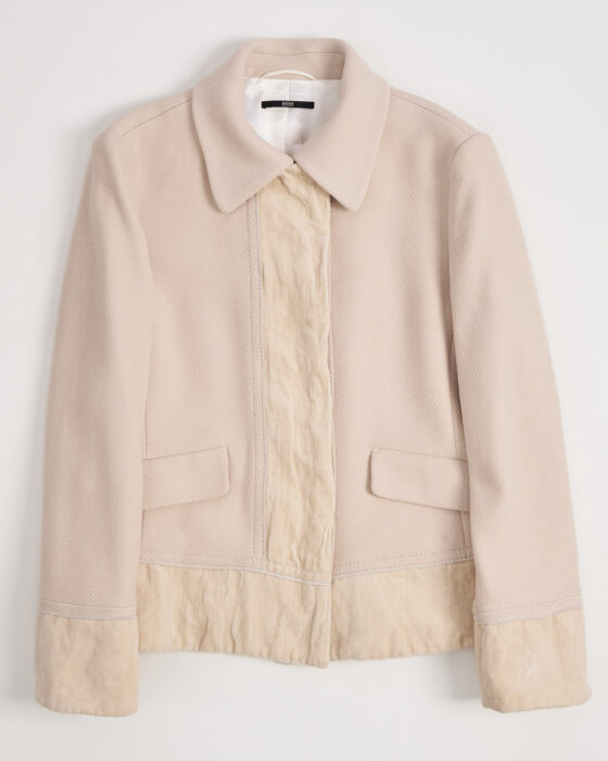 Жакет Hugo Boss в молочном оттенке Hugo Boss