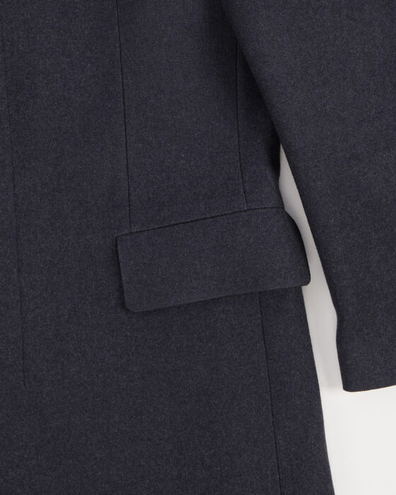 Винтажное двубортное пальто — фото 4