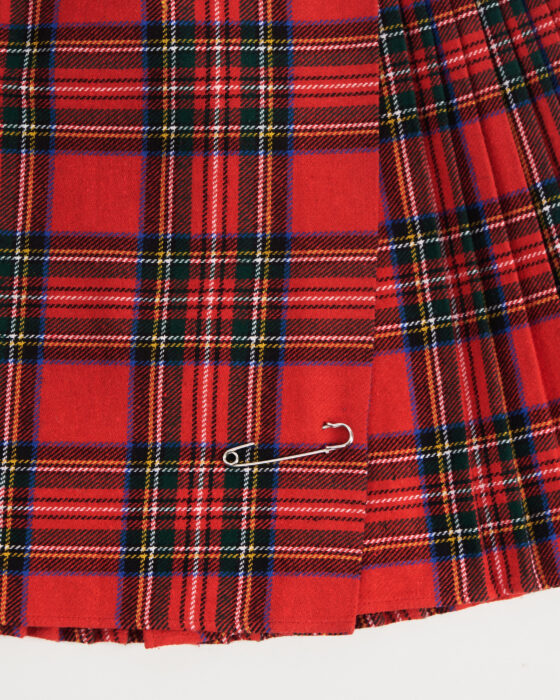 Мини юбка в шотландскую клетку — фото 3