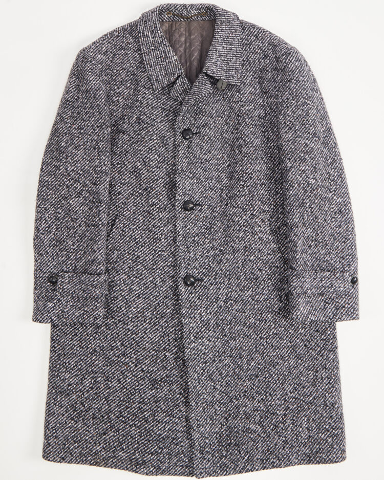 Серое пальто Irish Tweed