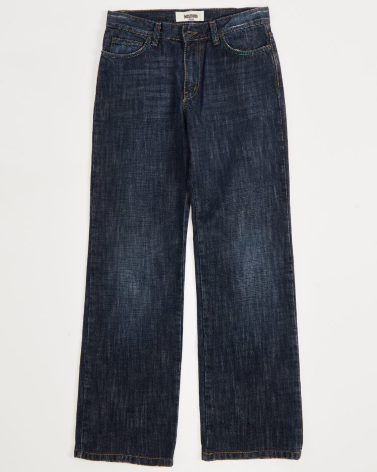 Джинсы Moschino с классическим прямым кроем