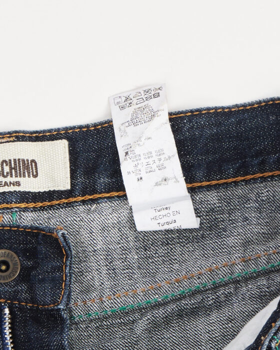 Джинсы Moschino с классическим прямым кроем Moschino — фото 6