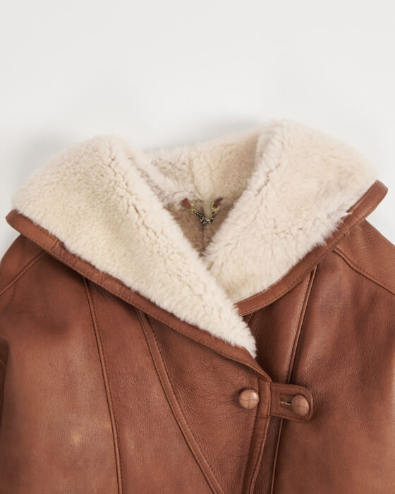 Дубленка Norma из натуральной кожи NORMA — фото 3