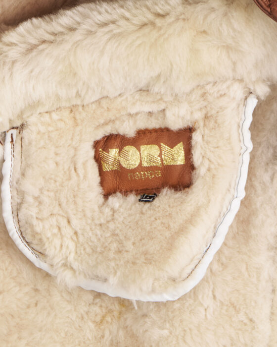 Дубленка Norma из натуральной кожи NORMA — фото 6