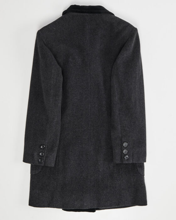 Винтажное  двубортное пальто made in Italy — фото 2