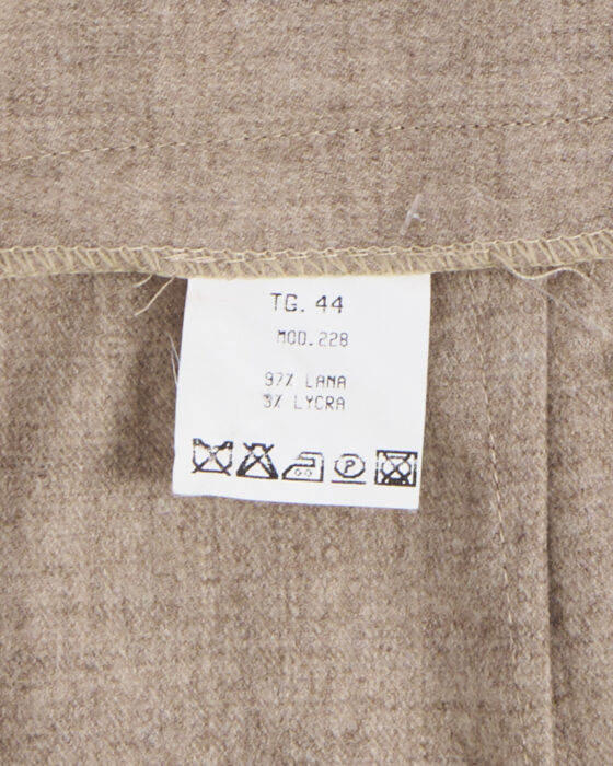 Юбка-карандаш бежевая — фото 5