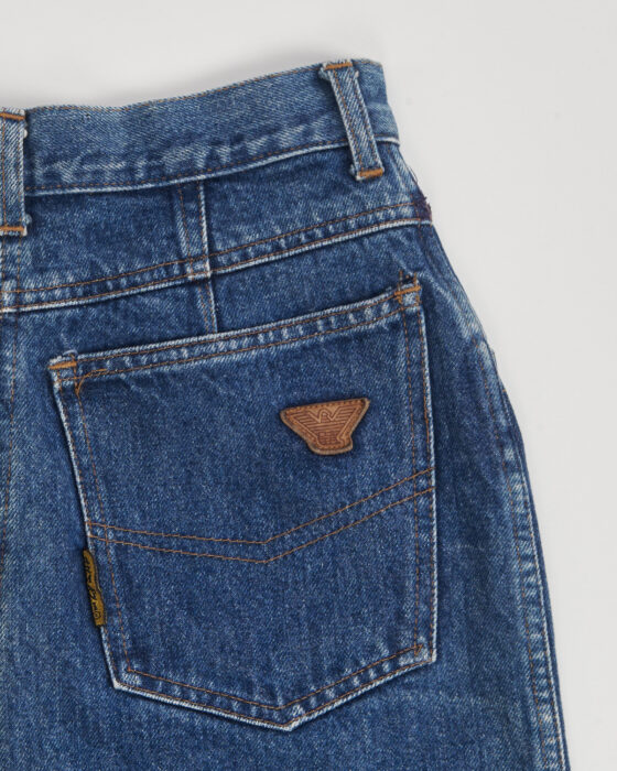 Винтажная джинсовая юбка Armani Armani Jeans — фото 3