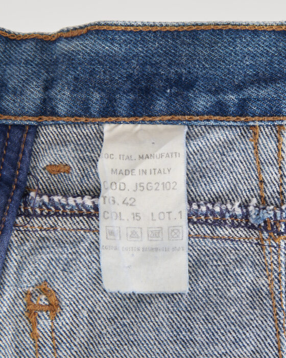 Винтажная джинсовая юбка Armani Armani Jeans — фото 4