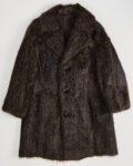 Шуба из меха ондатры