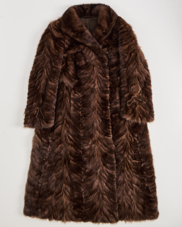 Шуба из куницы