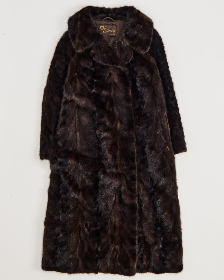 Шуба из норки