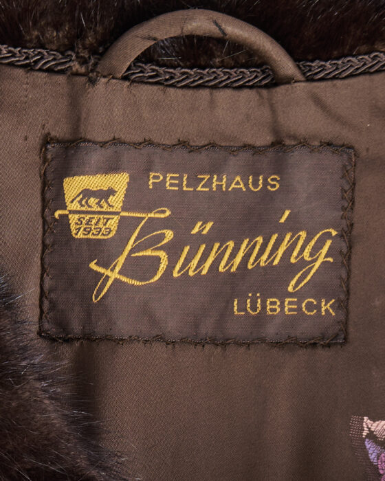Шуба из норки Pelzhaus Bünning Lübeck. — фото 4