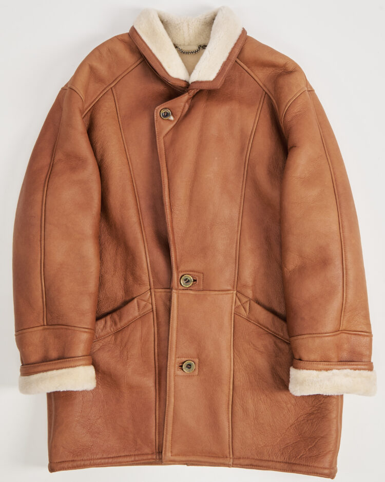 Винтажная дубленка Carlo Сondini