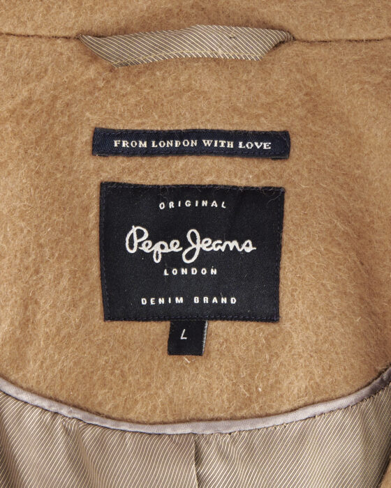 Короткое шерстяное пальто Pepe Jeans London — фото 5