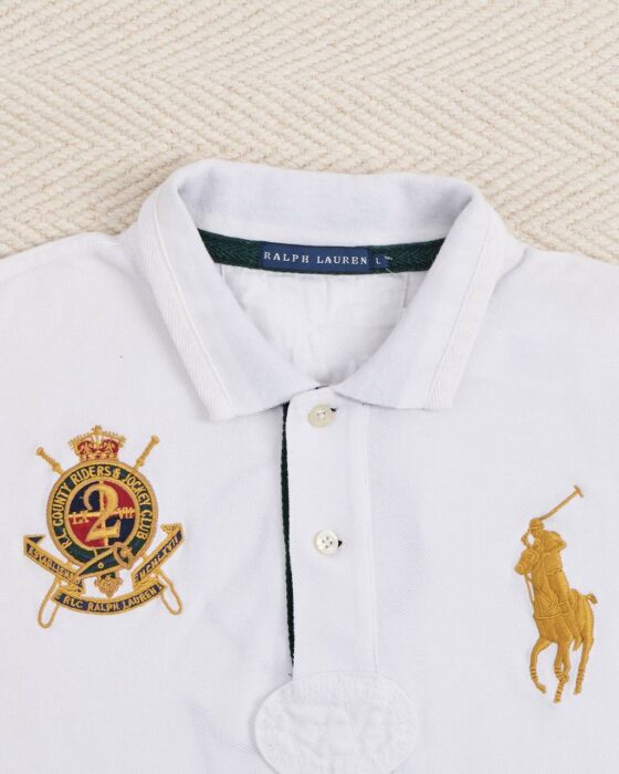 Поло Ralph Lauren с вышивкой Riders Club Ralph Lauren — фото 5