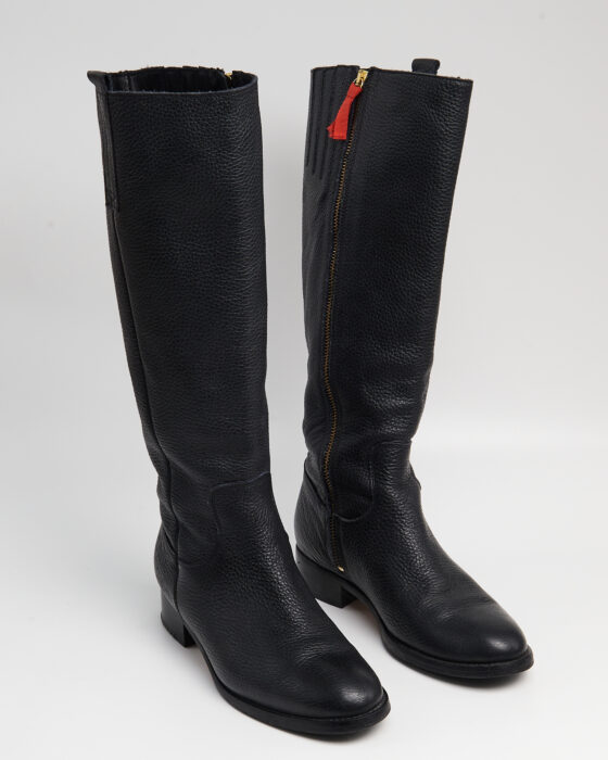 Кожаные сапоги A.Testoni A.Testoni — фото 2