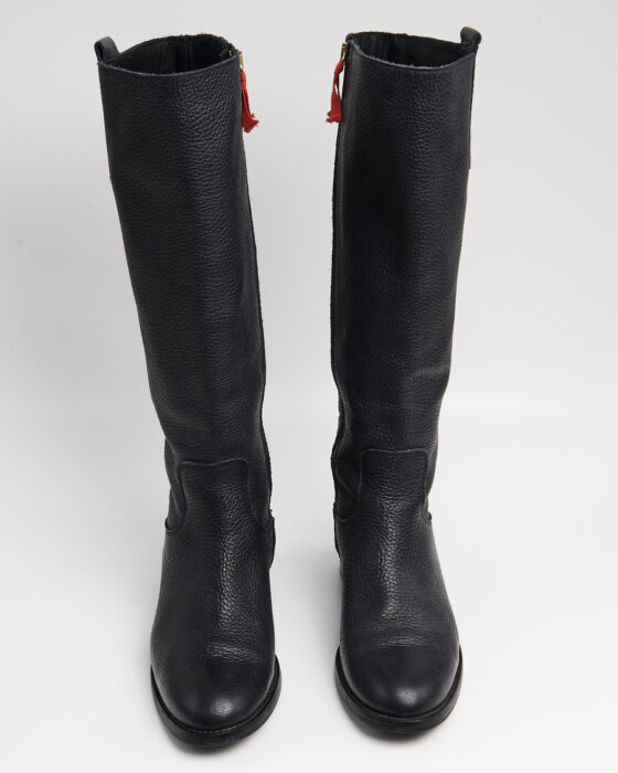 Кожаные сапоги A.Testoni A.Testoni — фото 3