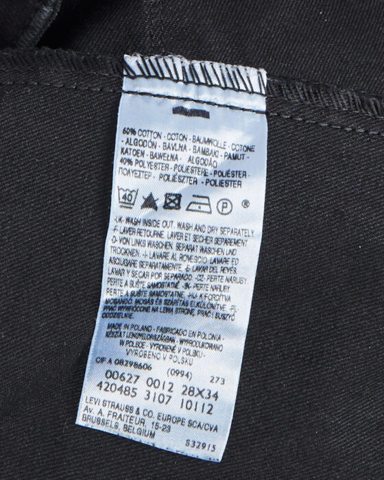 Джинсы Levi’s 627 Straight Fit Levi’s 627 — фото 5