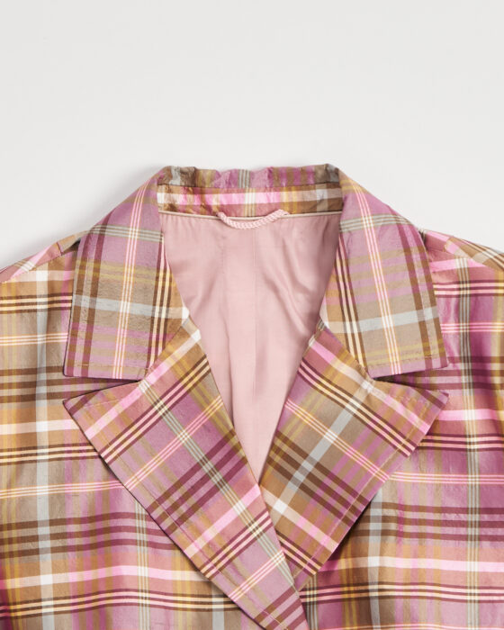 Винтажный жакет-хамелеон из шелка — фото 4