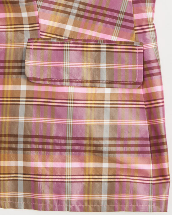 Винтажный жакет-хамелеон из шелка — фото 7