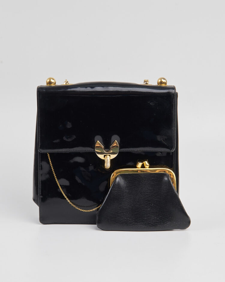 Сумка Koret из лакированной кожи