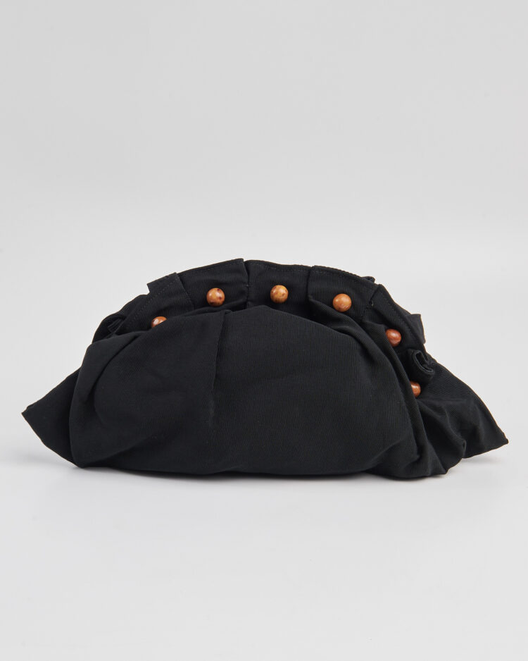 Винтажный клатч с бусинами