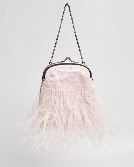 Клатч с перьями Kookai Kookai