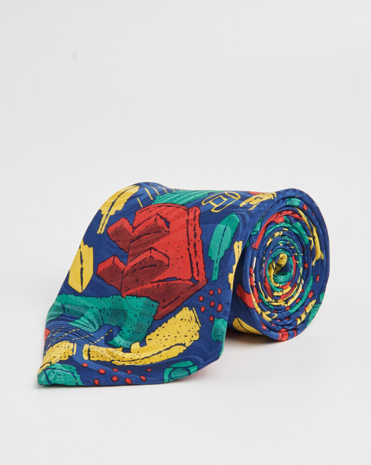 Винтажный галстук из шелка Taylor