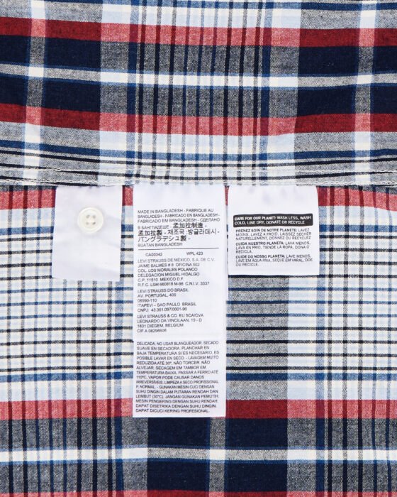 Рубашка Levi’s в клетку Levi’s — фото 5