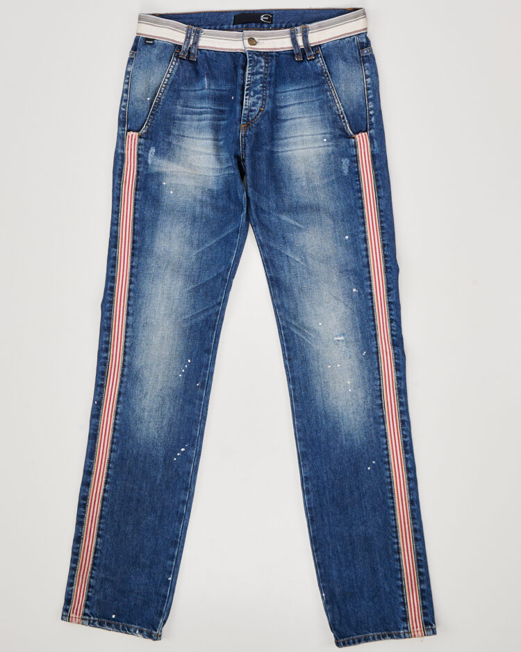 Джинсы Just Cavalli с контрастными лампасами