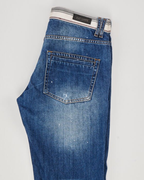 Джинсы Just Cavalli с контрастными лампасами Just Cavalli — фото 3