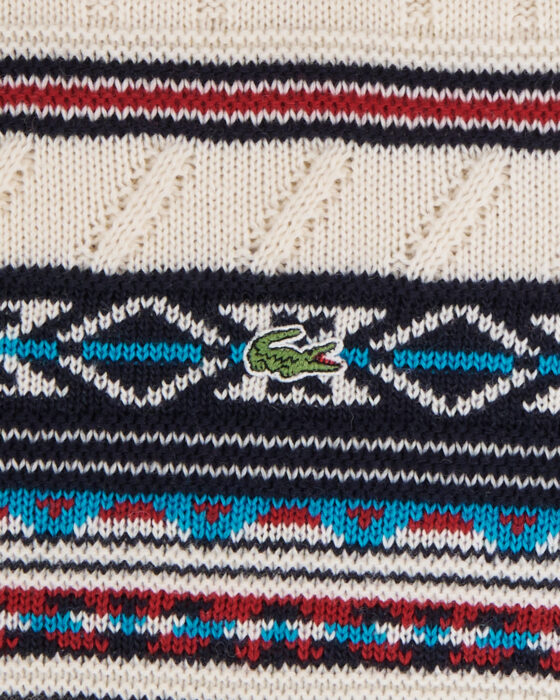 Свитер Lacoste с орнаментом Lacoste — фото 4