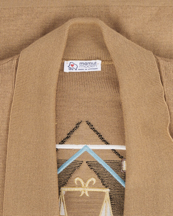 Винтажный кардиган с вышивкой Mamut moden — фото 3